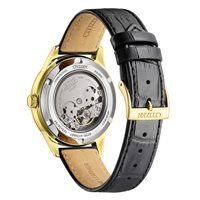 Watch Citizen Man OF Automatico in Steel yellow gold plated NY4059-09A - NY4059-09A